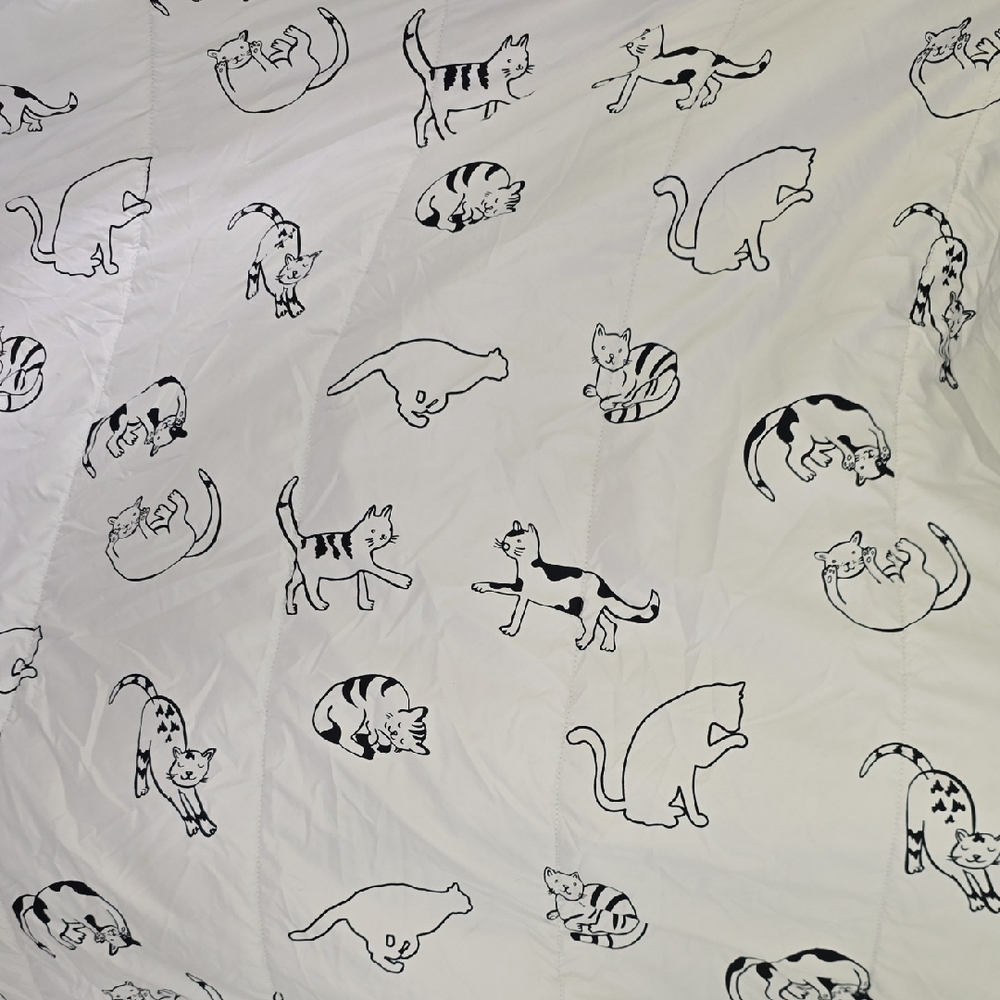New Comforter & Bedding Set Cat Sheet And Sham Set
